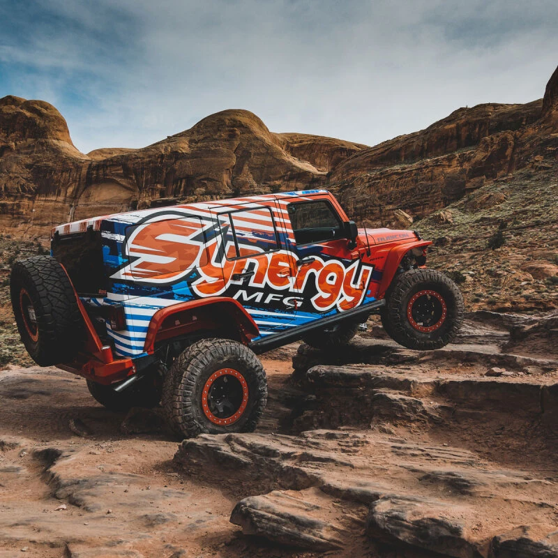 Synergy 07-18 Jeep Wrangler JKU 4 DR 6.0in Lift Stage 4 Suspension System