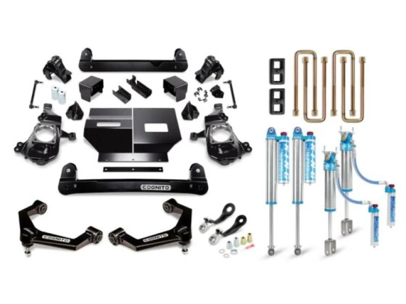 Cognito 4-Inch Elite Lift Kit with King 2.5 Reservoir Shocks