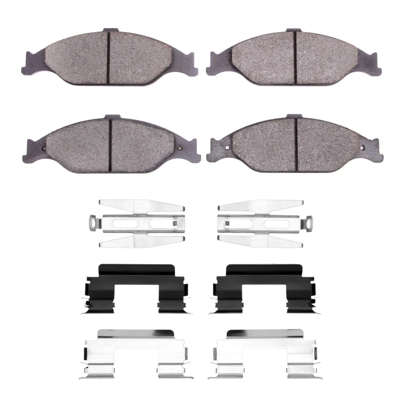 DFC 99-04 Ford Mustang Front Active Performance Pads and Hardware Kit