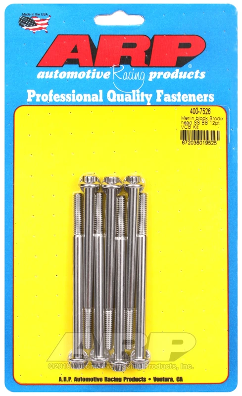 ARP Ventildeckel-Schraubensatz für Merlin Block BRodix Head BB