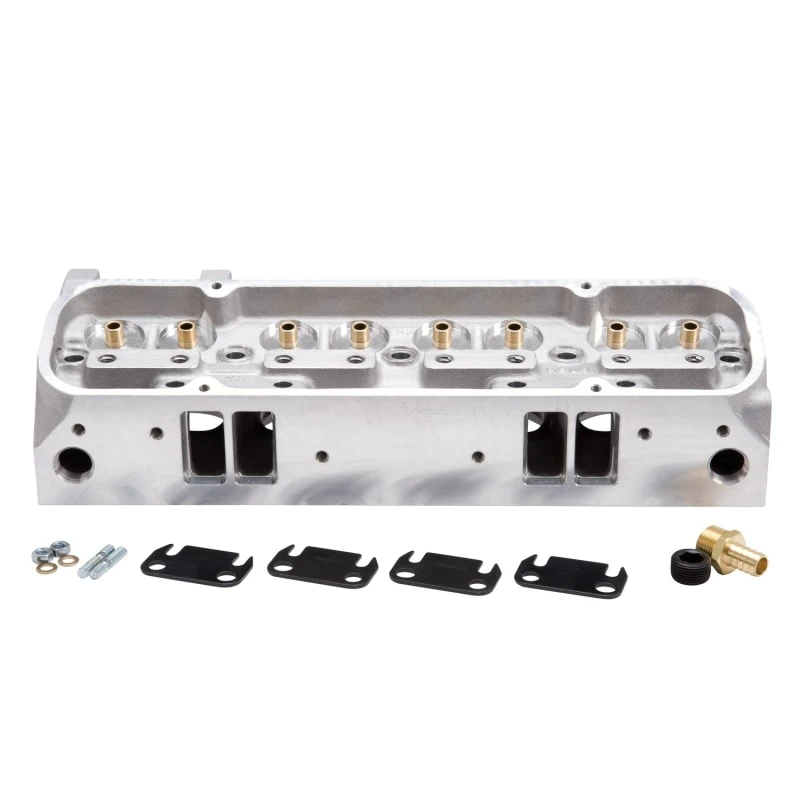 edelbrock_60589-679323600c994 Edelbrock Single Perf Pontiac 72cc Zylinderkopf unbeschichtet