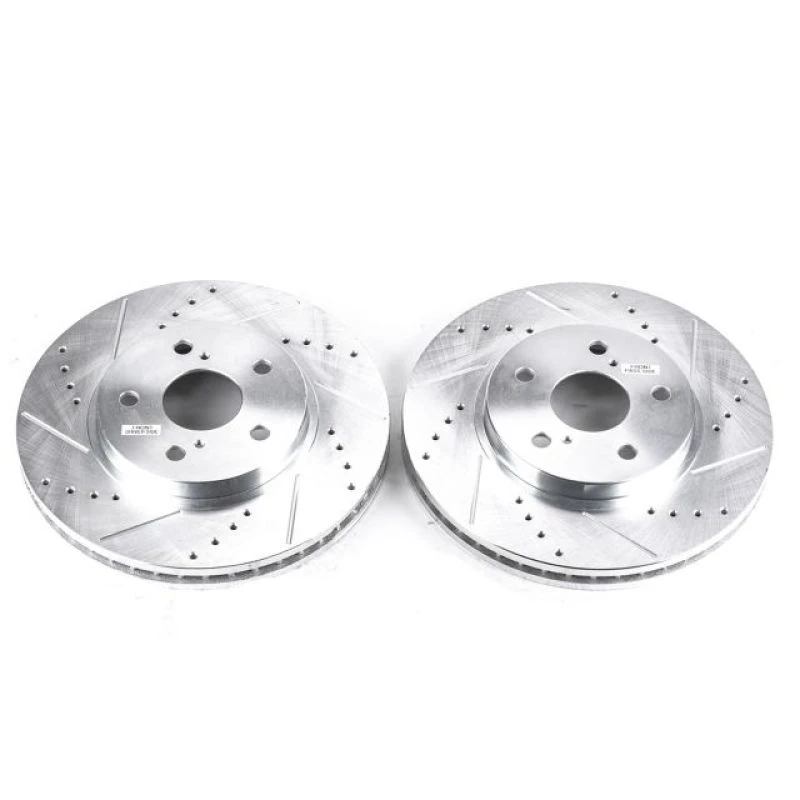 powerstop_JBR972XPR-679459e17dea5 Power Stop 2002 Lexus ES300 Front Evolution Drilled & Slotted Rotors - Pair