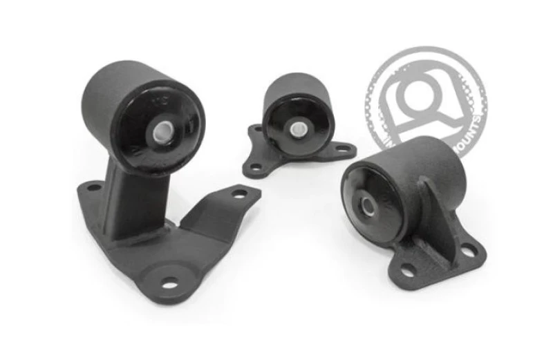 Innovative 94-97 Accord F-Series Black Steel Mounts 75A Bushings (Auto zu Manuel)