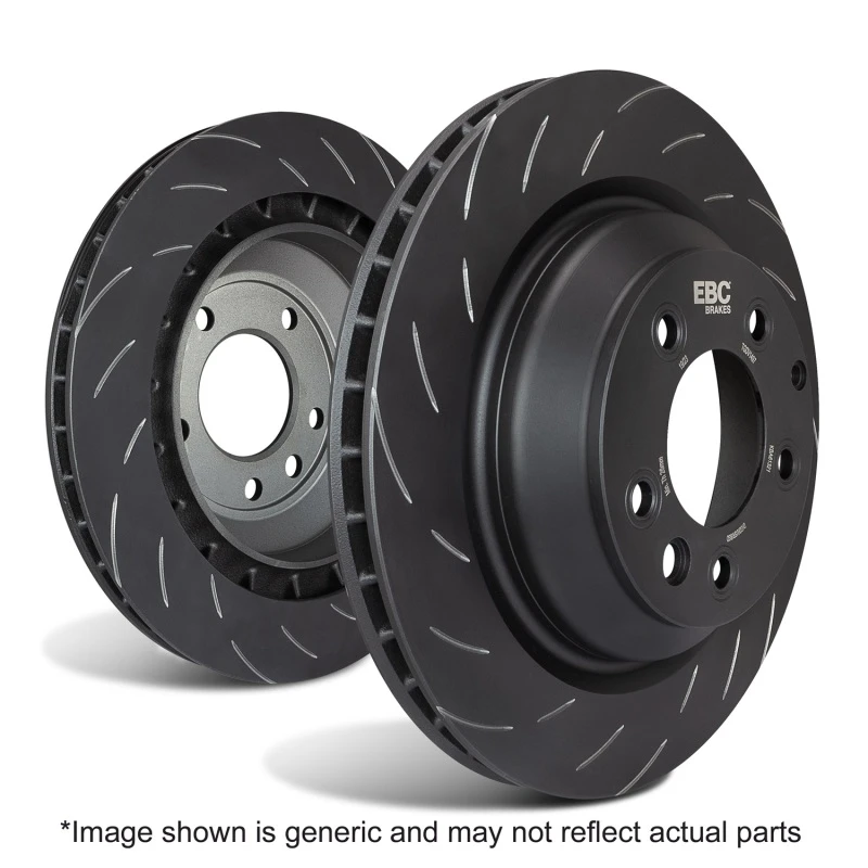 EBC Racing 09-10 Chevrolet Camaro (5th Gen) SG Racing One Piece Rear Rotors