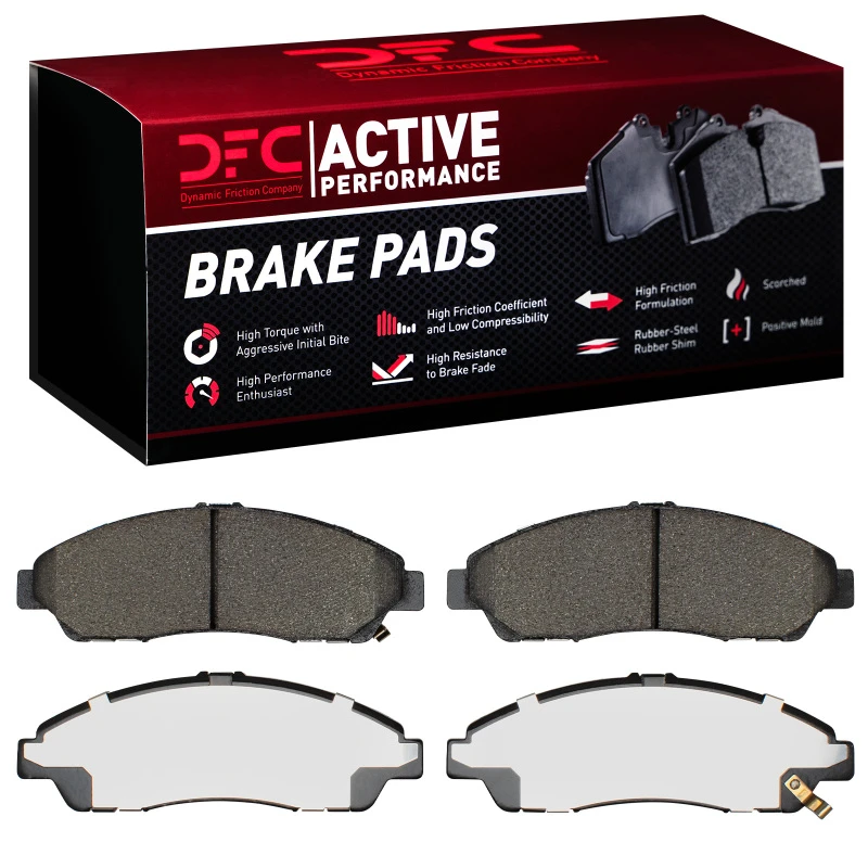 DFC 07-25 Acura MDX Front Active Performance Pads - Low Metallic