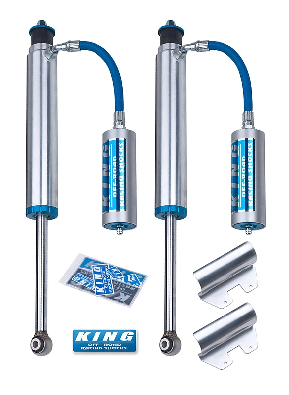 King Shocks Hinterer Stoßdämpfer 2.5 Dia Remote Reservoir für Toyota Land Cruiser 90 96+