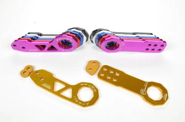 passwordjdm_PWBTH-UN1-GLD_679975fabd5e6 PWJDM Aluminium Abschlepphaken (vorn+hinten) Honda Civic Accord gold