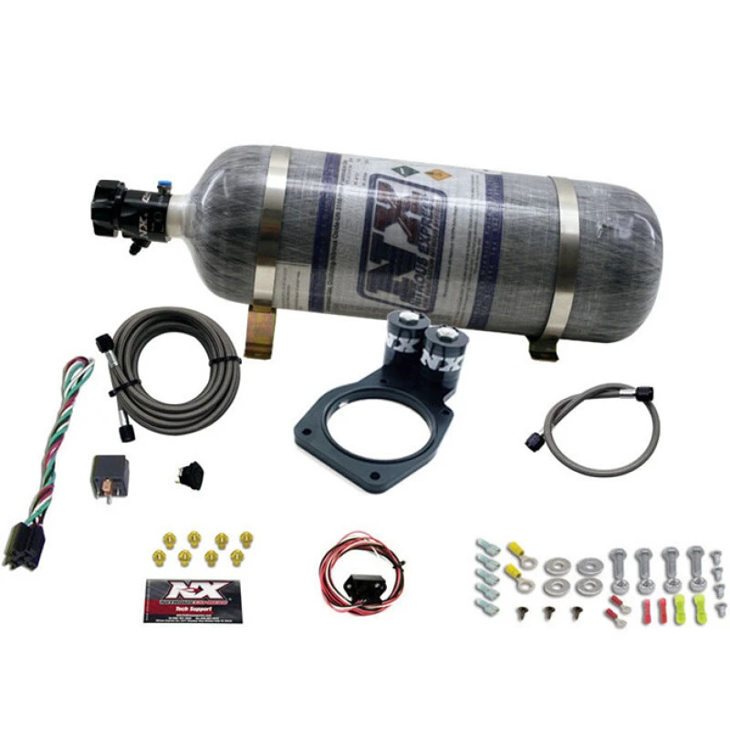 Nitrous Express 10-15 Chevrolet Camaro Nitrous-Platten-Kit (50-150PS) mit 12lb-Flasche