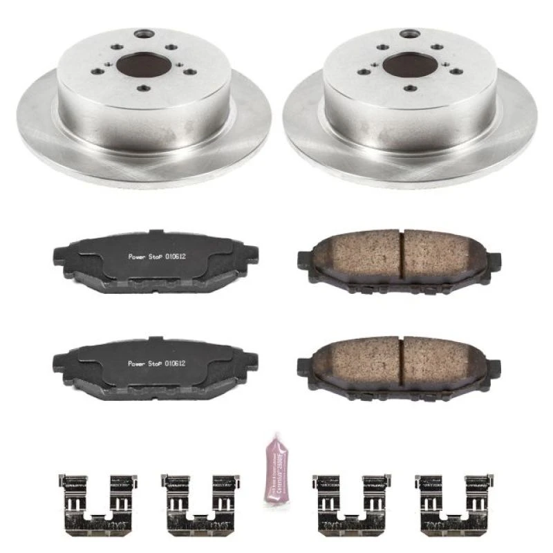 Power Stop Rear Autospecialty Brake Kit for 16-18 Subaru Crosstrek