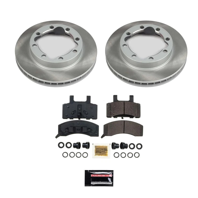 powerstop_SC1524-6795e6615a669 Power Stop 88-00 GMC K3500 Front Semi-Coated Rotor Kit