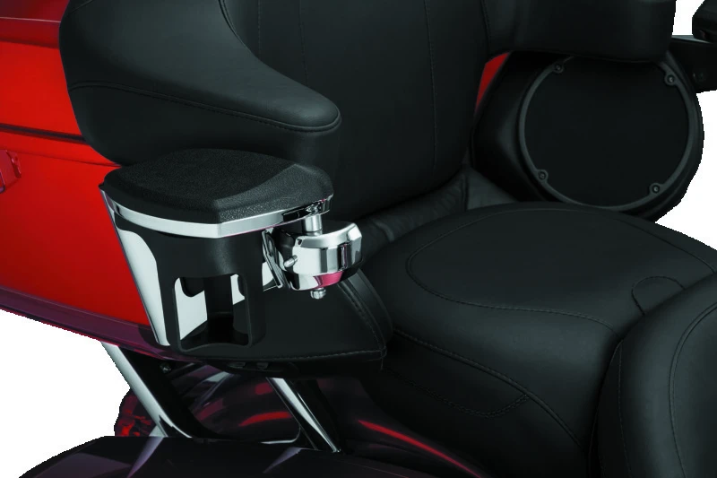 Kuryakyn Passenger Armrests 14-Up Touring and Tri Glide Chrome