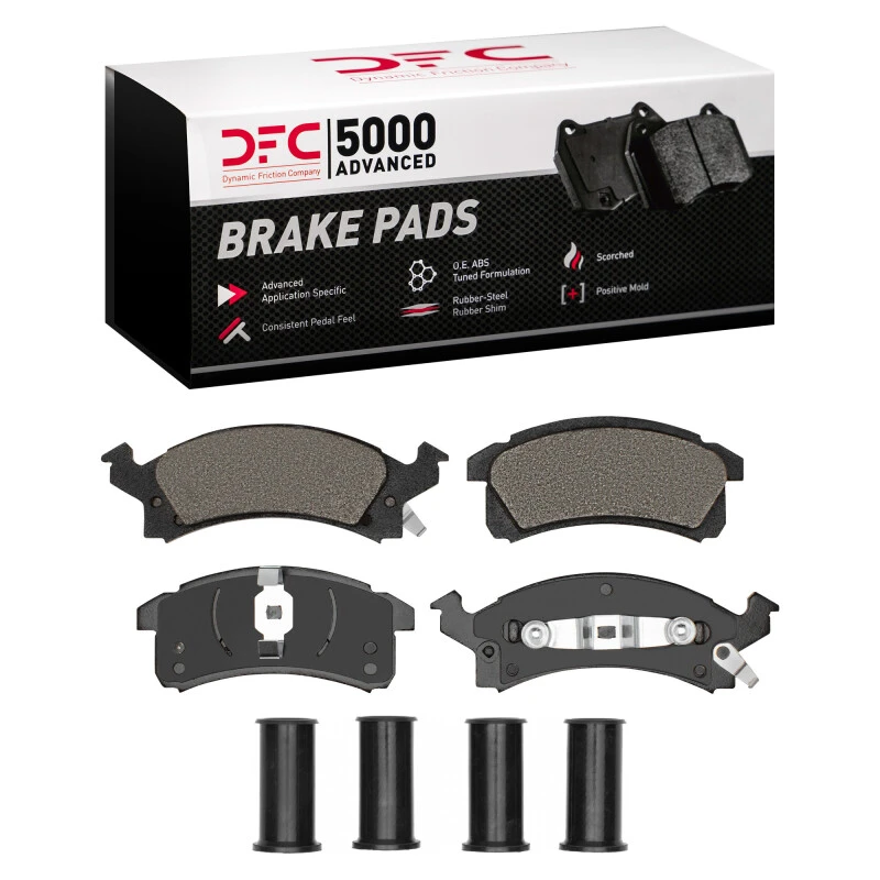 DFC 90-05 Buick Skylark Front 5000 Advanced Semi Metallic Brake Pads and Hardware Kit