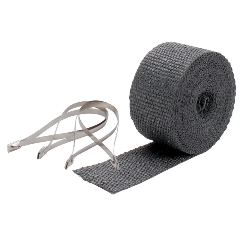 DEI Abgas-Wrap-Kit - Rohr-Wrap und Schlossband - Schwarz