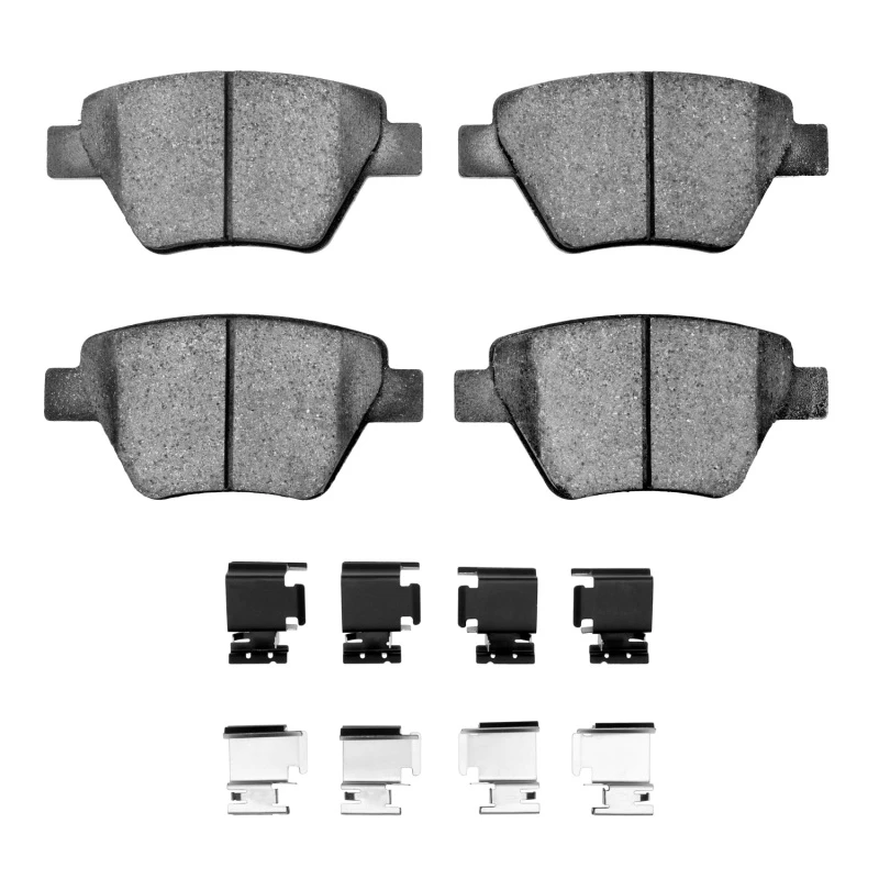 DFC 05-16 Audi A3 Quattro Rear 4000 HybriDynamic Brake Pads and Hardware Kit