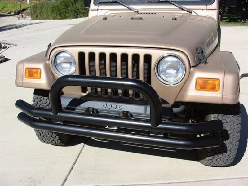 Rampage Double Tube Bumper for 1976-1983 Jeep CJ5