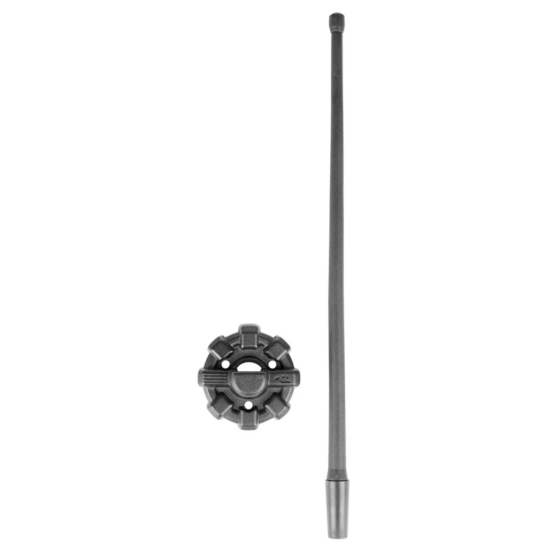 Rugged Ridge 15-Zoll-Reflex-Antenne mit Basis 07-20 JK/JL/JT