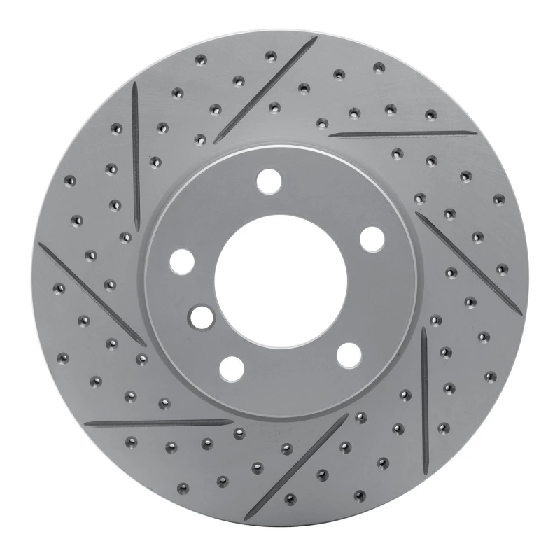 DFC 07-21 BMW 228i Front Right Drilled & Slotted Geoperformance Rotor
