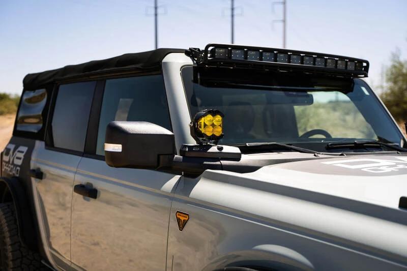 DV8 Offroad A-Pillar Pod Light Mounts für 2021–2022 Ford Bronco