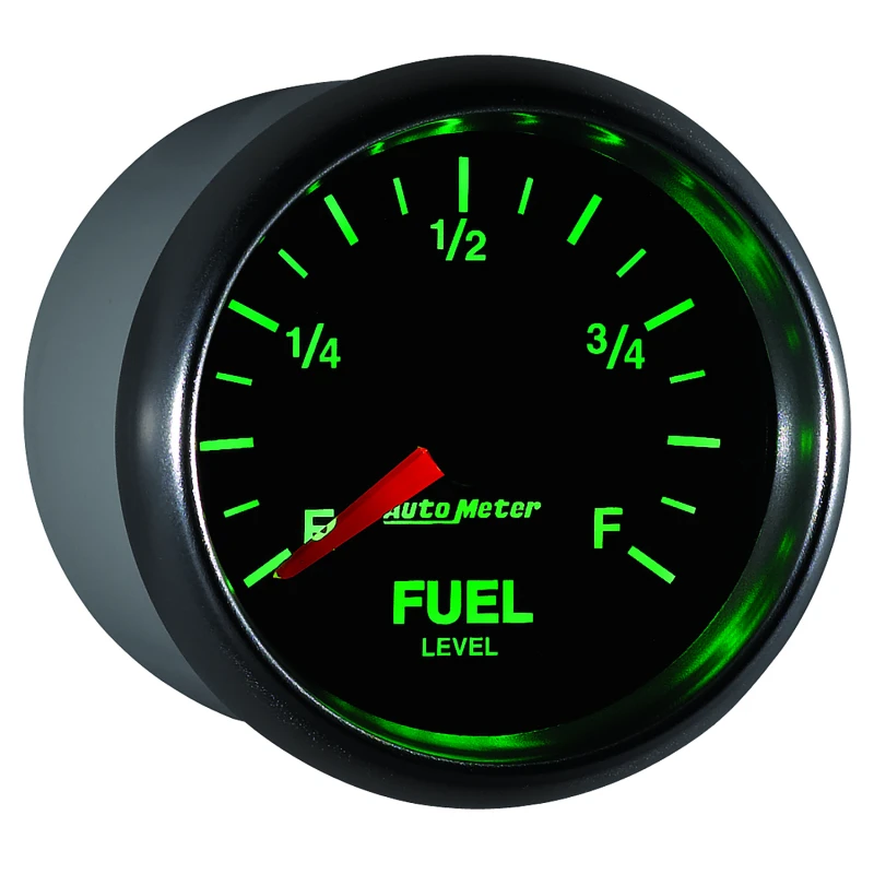 Autometer GS 2 1/16in. 0-280 Ohms Fuel Level Gauge - Stepper Motor