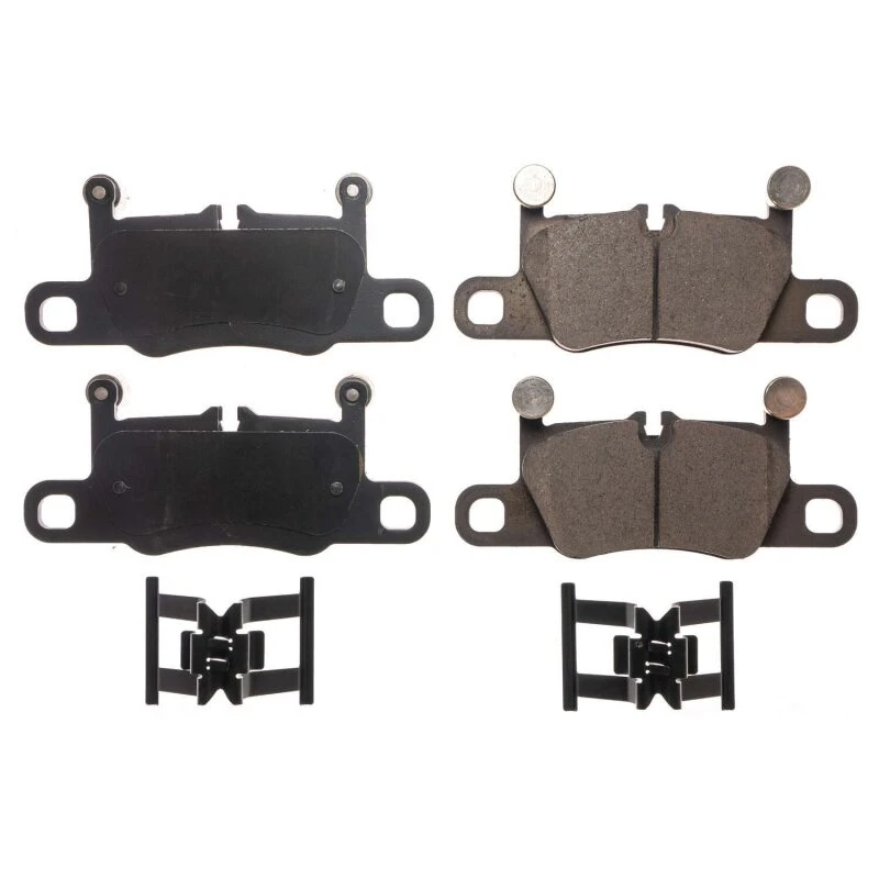 Power Stop 16-18 Porsche 911 Rear Z17 Evolution Ceramic Brake Pads w/Hardware