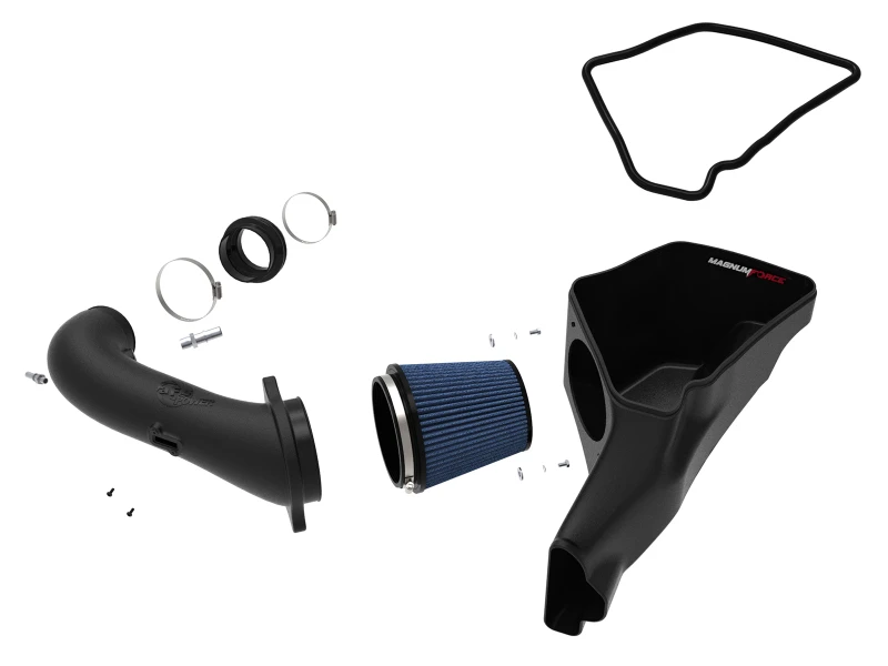 AFe Magnum FORCE Stage-2 Kalte Luftansaugsystem mit Pro Dry S-Medium 18-19 Ford Mustang