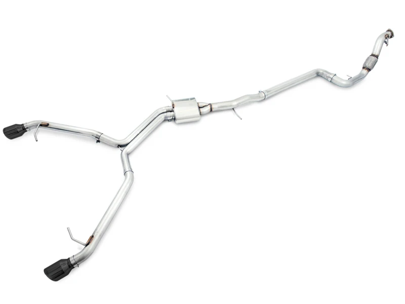 AWE Tuning Audi B9 A5 Track Edition Auspuff Dual Outlet - Diamant-Schwarz Spitzen (Inkl. DP)