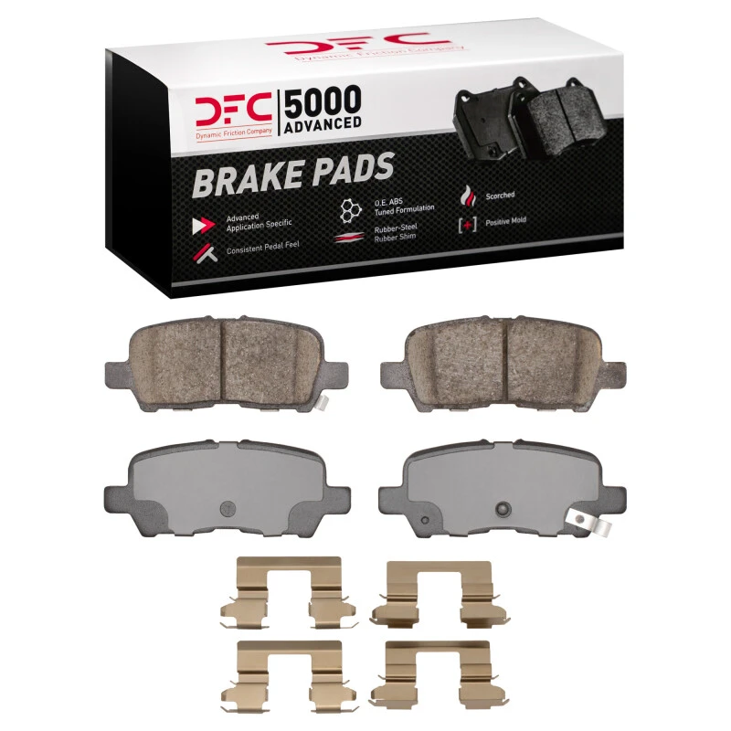 DFC 04-16 Buick Allure Rear 5000 Advanced Ceramic Brake Pads and Hardware Kit