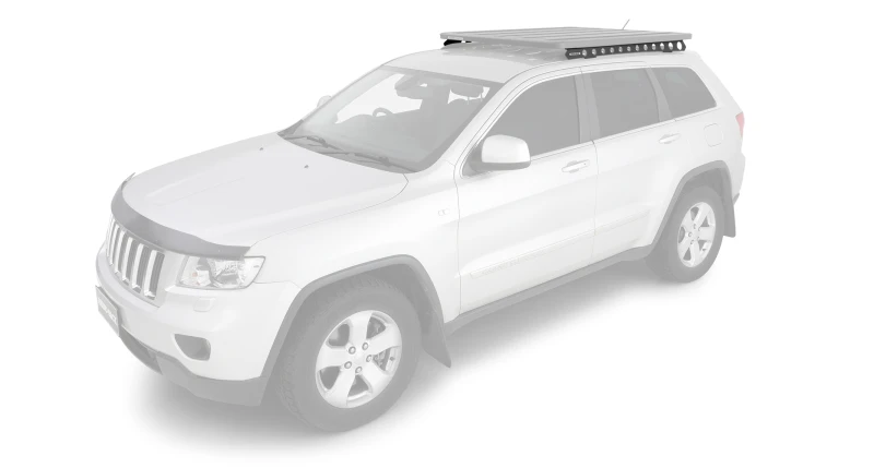 Rhino-Rack 11-21 Jeep Grand Cherokee WK2 4DR (mit Metall-Dachschienen) Backbone-Montagesystem - Schwarz