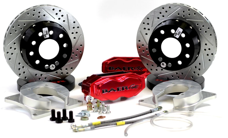 Baer Brakes Rear Ends w/ Ford 9in SB HE 11in SS4+ Deep Stage Rear SDZ Brake Kit - FR