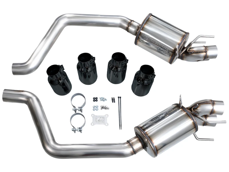 AWE Tuning C6 Chevrolet Corvette Z06/ZR1 Touring Edition Axle-back Exhaust w/ Diamond Black Tips
