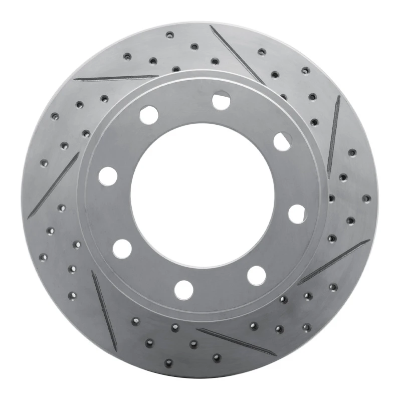 DFC 05-12 Ford F-250 2WD (Super Duty) Rear Right Drilled & Slotted Geoperformance Rotor