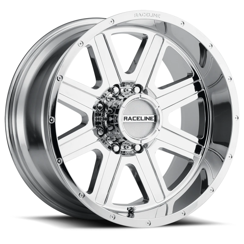 Raceline 940C Hostage 18x9in / 5x150 BP / 12mm Offset / 110.3mm Bore - Chrome Wheel