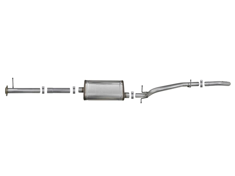 aFe MACH Force-Xp Hi-Tuck 3-Zoll-409-Edelstahl-Kat-Back-Auspuff 15-18 GM Colorado/Canyon L4-2,5L/V6-3,6L - Rohr Tip
