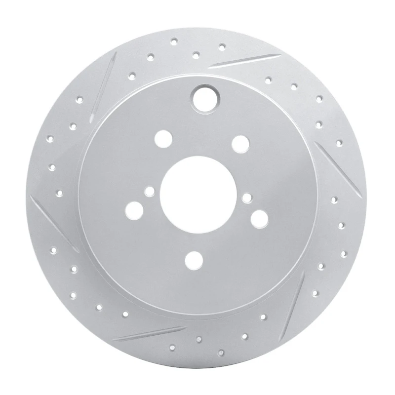 DFC 12-23 Subaru Xv Crosstrek Rear Left Drilled & Slotted Geoperformance Rotor