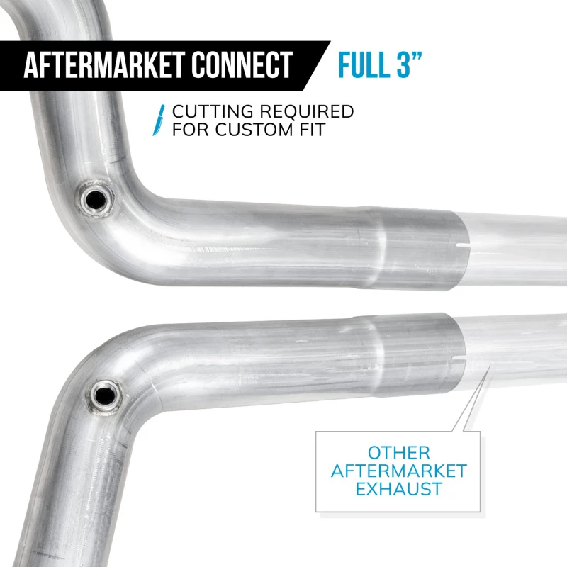 Stainless Works Lead Pipe Kit für 15-25 Mustang GT - Aftermarket Connect