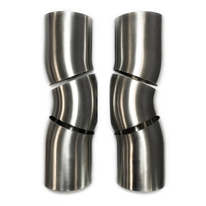 Stainless Bros SS304 Collector 2.5in X-Pipe (Small Crossover) Weld Kit