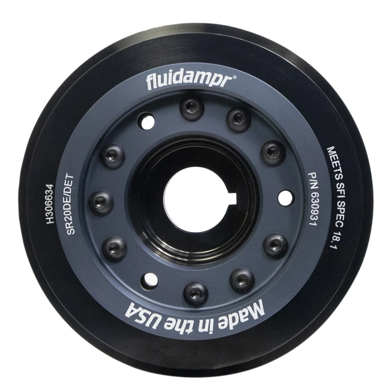 Fluidampr 95-98 Nissan 200SX 2.0L SR20DE/SR20DET Steel Internally Balanced Damper