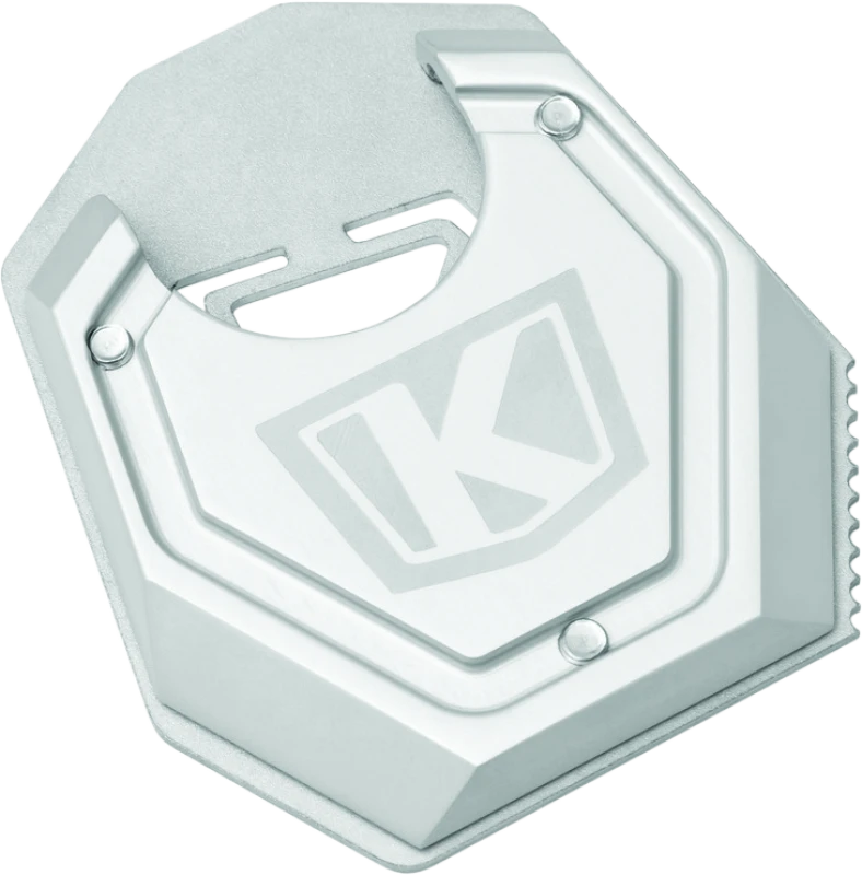 Kuryakyn Lodestar Kickstand Shoe für BMW in Silber