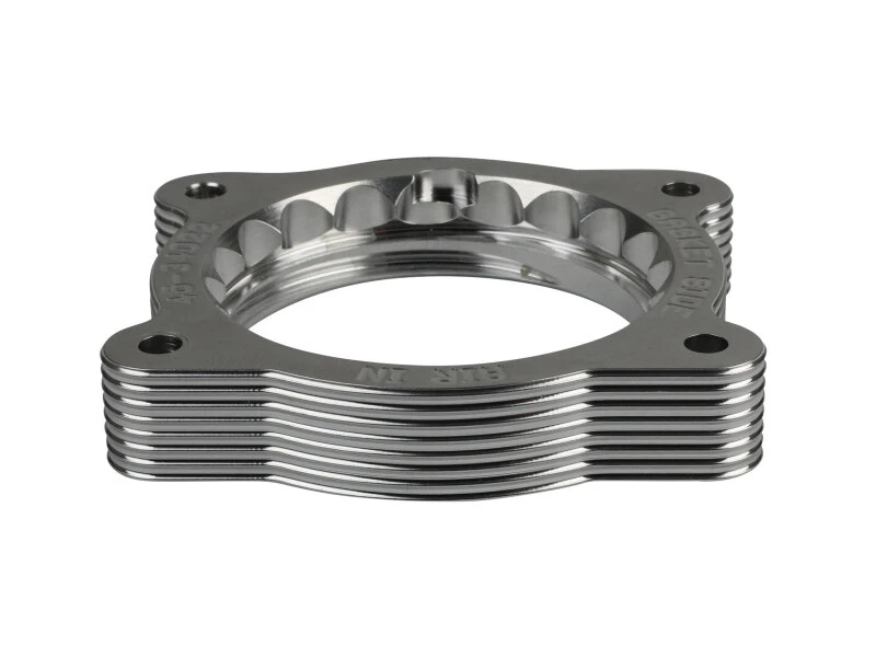 aFe 02-09 Chevrolet Trailblazer/ 02-09 GMC Envoy L6 4.2L Silberner Throttle Body Spacer - Silber