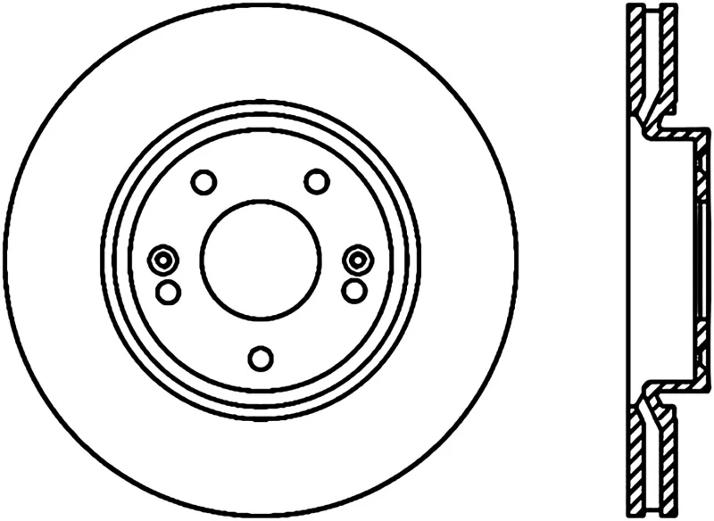 stoptech_126.51020CSR-6794fd0c7a3da StopTech 09-18 Kia Forte Cryo Front Right Slotted Sport Brake Rotor