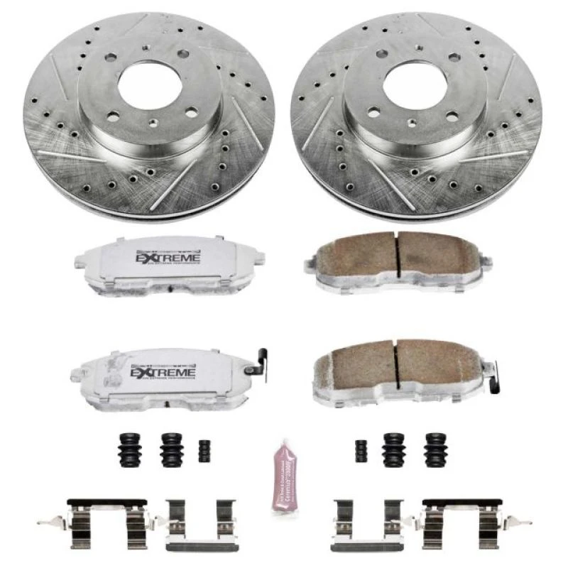 powerstop_K749-26-67945e02902ef Power Stop 99-02 Infiniti G20 Front Z26 Street Warrior Brake Kit