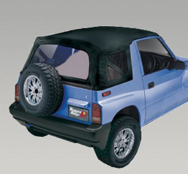 Rugged Ridge XHD S-Top Black Denim Klarfenster 88-94 Sidekicks
