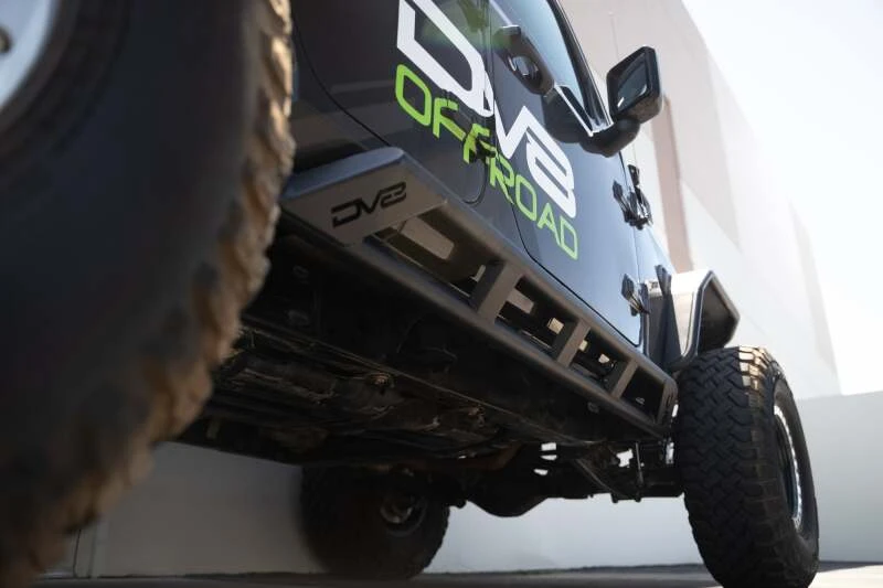 DV8 Offroad FS-15 Series Rock Sliders für 2018–2025 Jeep Wrangler JL 4-Türer