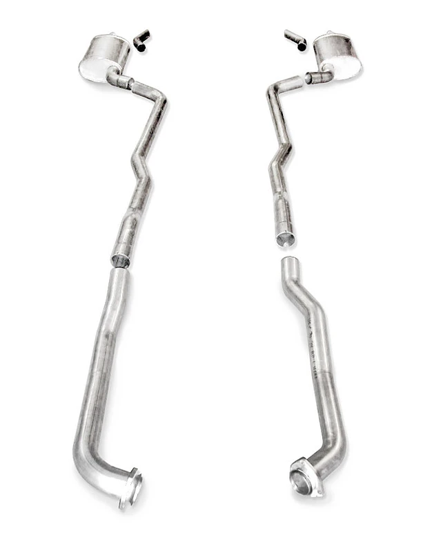 Stainless Works 1973-82 Corvette Auspuff SB 2-1/2in Factory Connect
