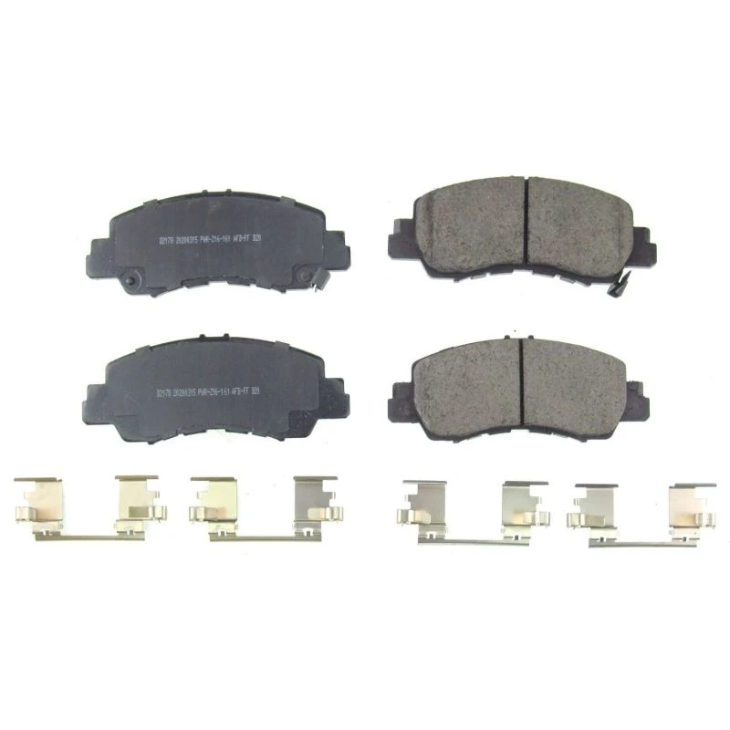 Power Stop Front Z17 Evolution Ceramic Brake Pads w/Hardware for 2019 Mitsubishi Eclipse Cross