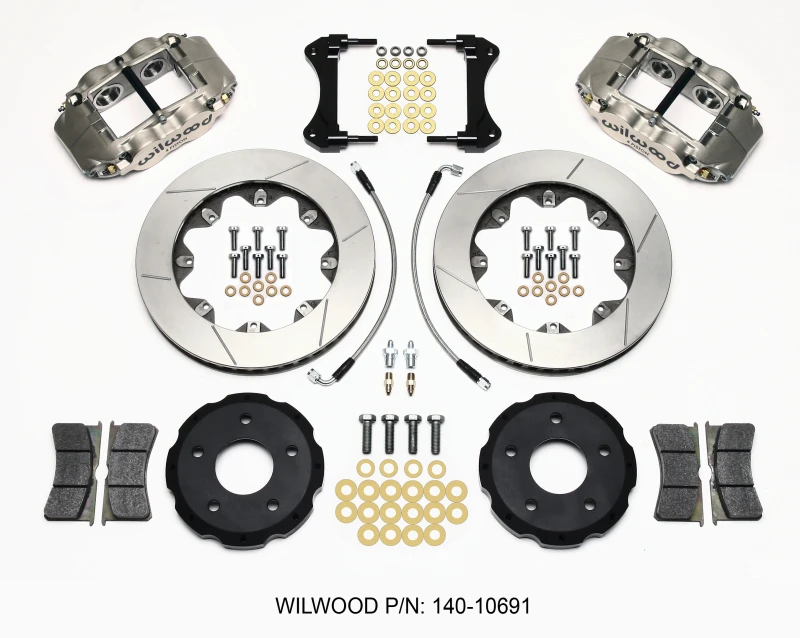 Wilwood Forged Superlite 4R ST BB Vorderes Kit Straßenrennen 98-02 Camaro/Firebird