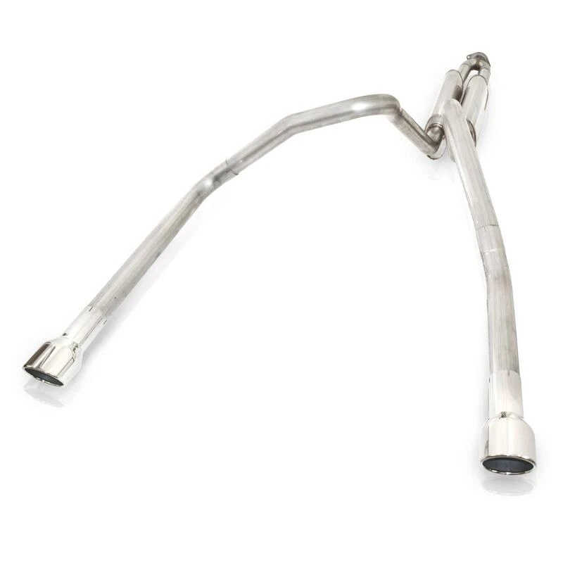 Stainless Works 2006-09 Trailblazer SS 6.0L 2-1/2 Zoll S-Rohr Auspuff X-Rohr Mittel Stoßstange Ausgang