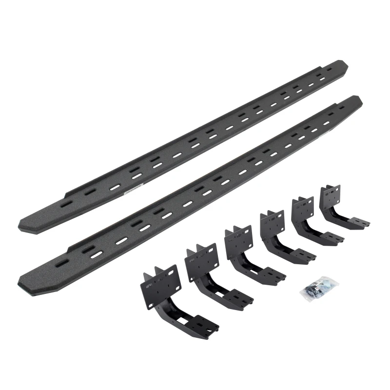 Go Rhino 19-25 RAM 1500 RB30 Slim Running Board Kit w/ Brackets