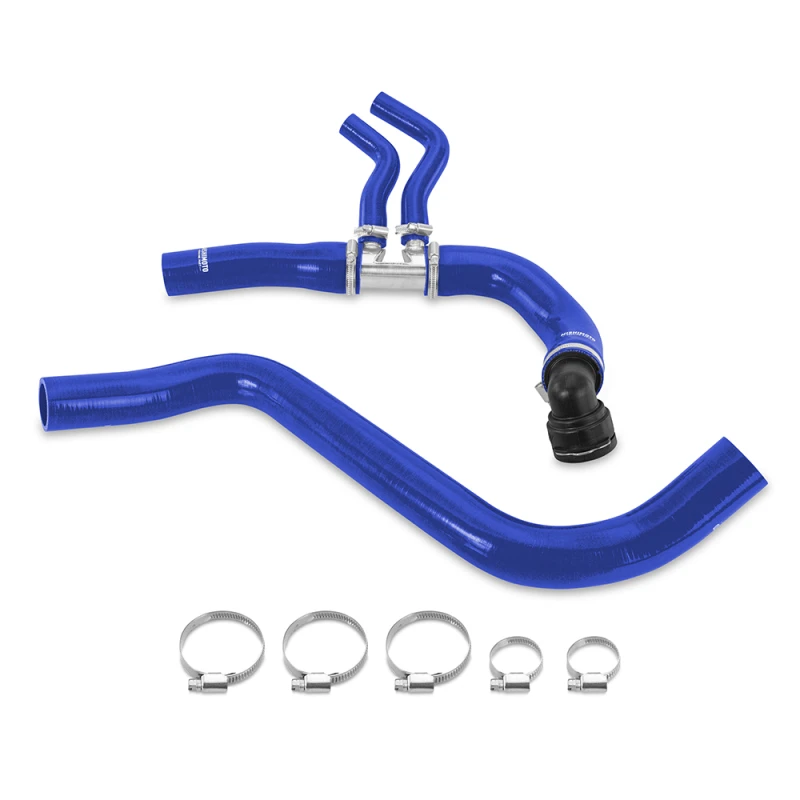 Mishimoto 15-17 Ford Expedition 3.5L EcoBoost Silikon-Kühlwasser-Schlauch-Kit - Blau