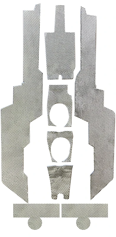 DEI 19-22 Polaris RZR XP 4 1000/RZR XP 4 Turbo/RZR Turbo 4 S Mittelkonsole-Wärme-Kontroll-Kit